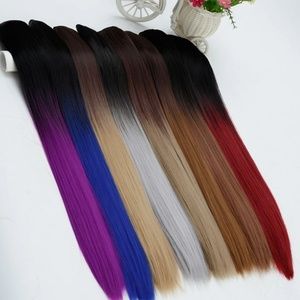 24 inch hair extensions ombre all colors